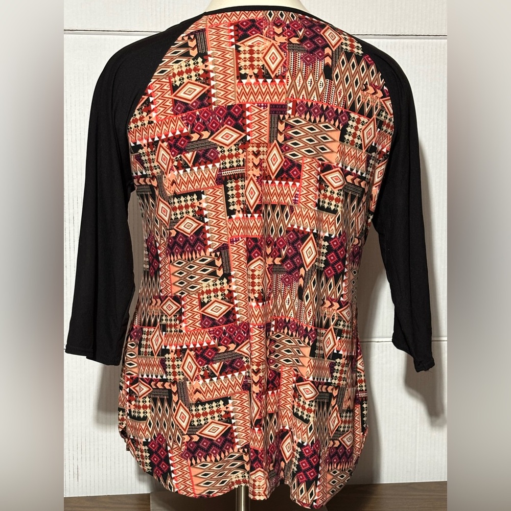 Bobbie brooks ladies 3x boho look top - Picture 3 of 8